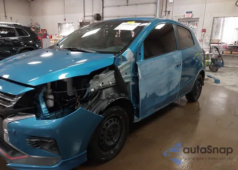 2021 Mitsubishi Mirage Carbonite Edition/Es/Le from USA, damaged, VIN ML32AUHJ0MH007244